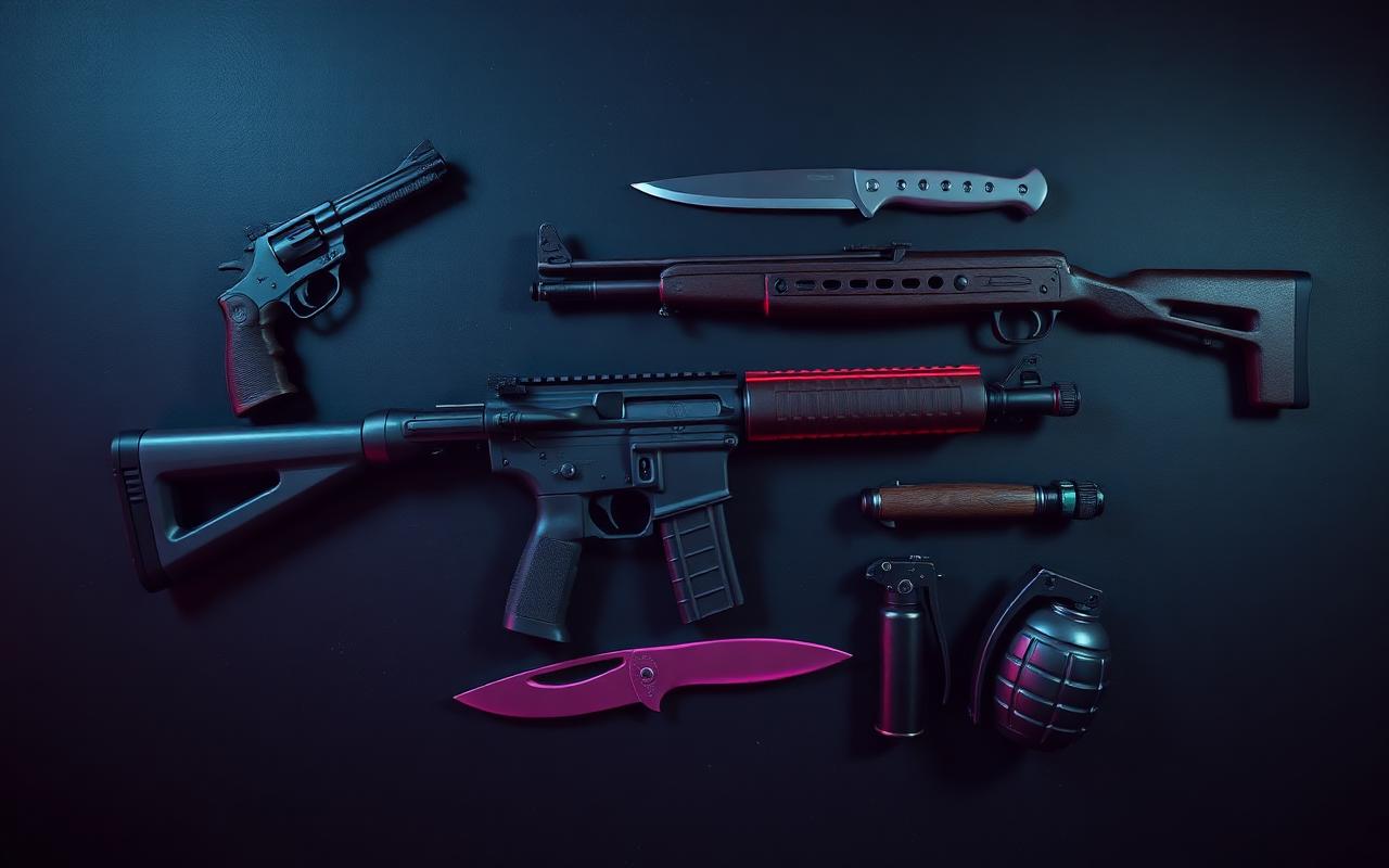GTA 6 Weapons section artwork